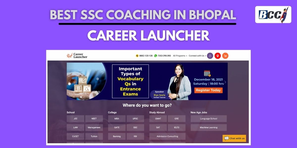 Top SSC Coaching in Bhopal