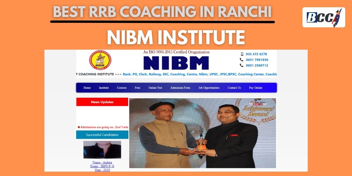 Best RRB Coaching in Ranchi