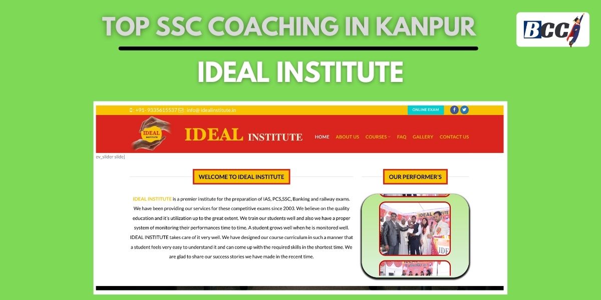 Best SSC Coaching in Kanpur