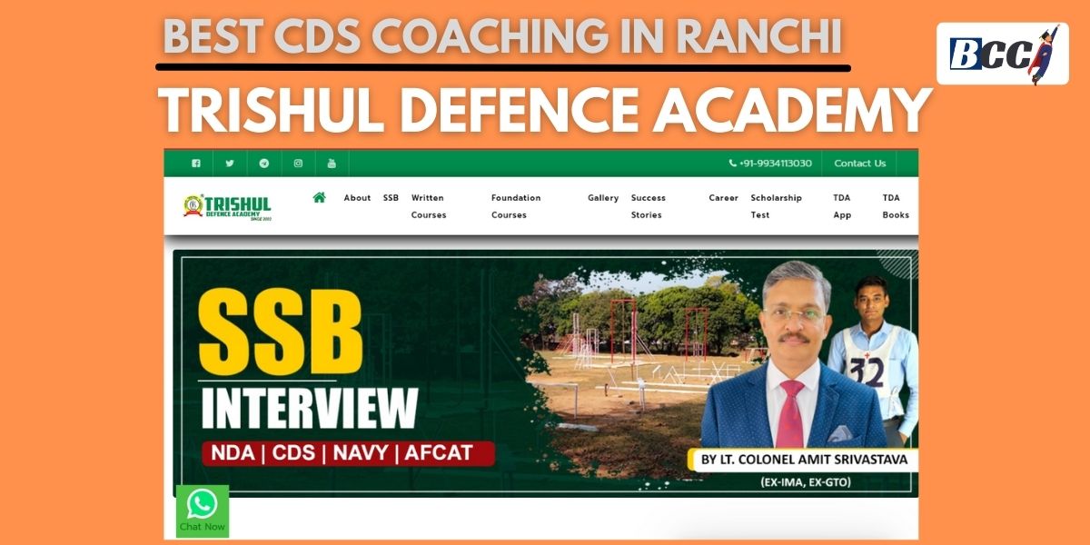 Best CDS Coaching in Ranchi