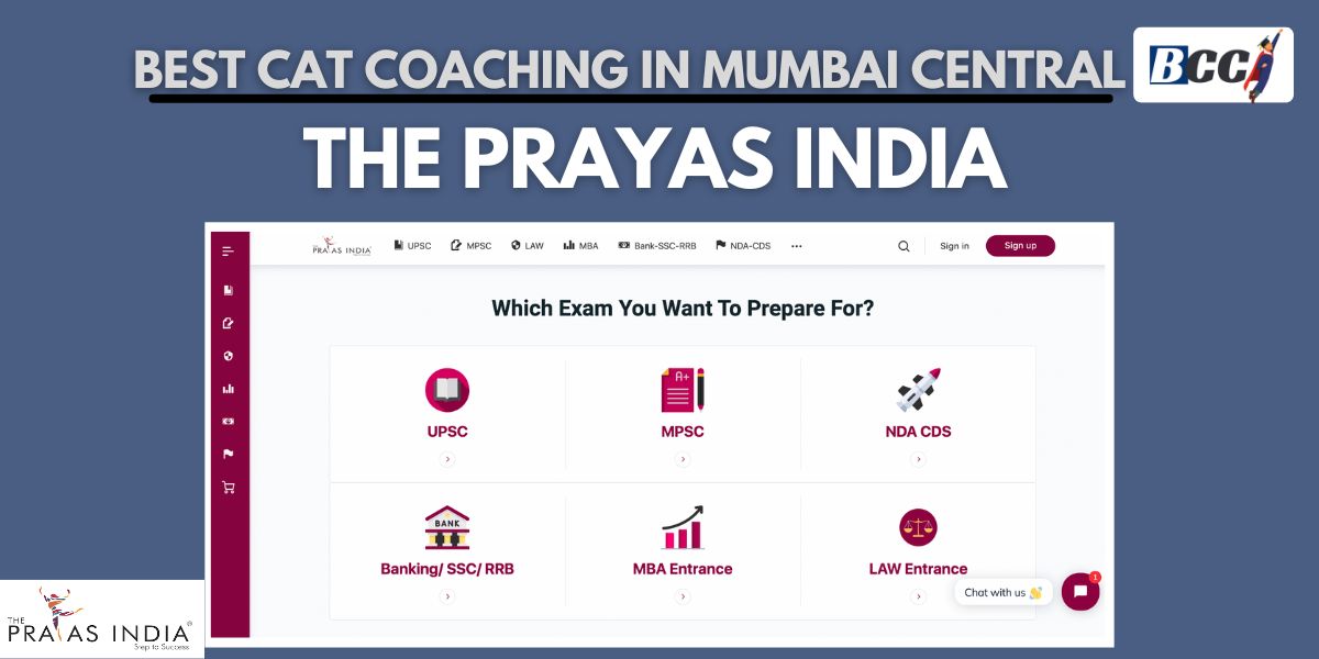 The Prayas India CAT Coaching Centre in Mumbai Central