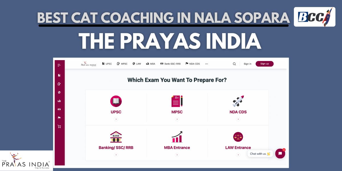 The Prayas India MBA Coaching Centre in Nala Sopara