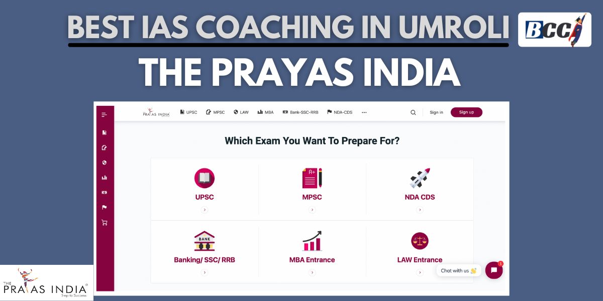 The Prayas India UPSC Coaching Centre in Umroli